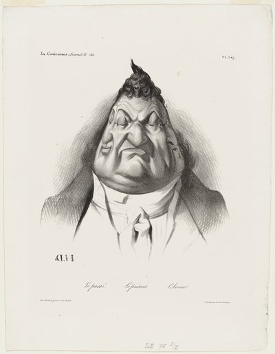 Minulost, přítomnost, budoucnost, deska 349 od Honoré Victorin Daumier