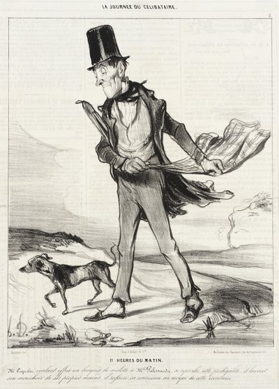 11 hodin dopoledne od Honoré Daumier