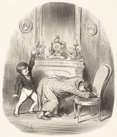 Po vzoru Jindřicha IV. od Honoré Daumier