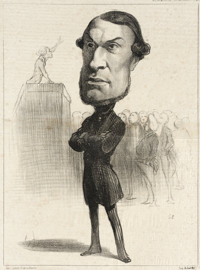 Achille Fould od Honoré Daumier