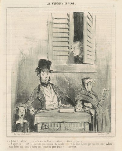 Ahoj! ...z milosti Boží... od Honoré Daumier