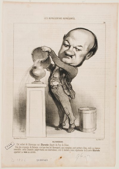 Altaroche od Honoré Daumier