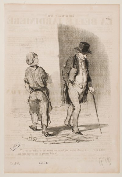 Další, kdo si letos musí dělat starosti o nos... od Honoré Daumier