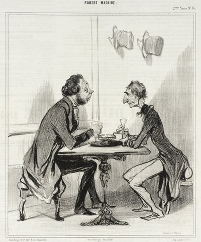 Neodolatelný argument... od Honoré Daumier