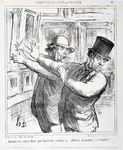 Závěsný od Honoré Daumier