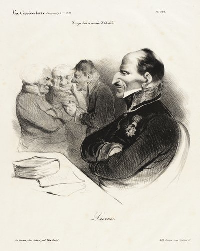 Baron de Lascours od Honoré Daumier