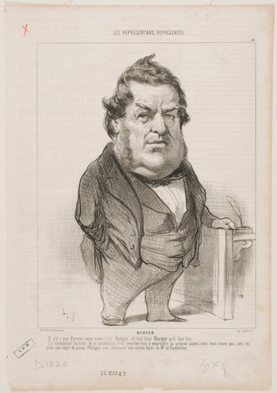 Pastýř od Honoré Daumier