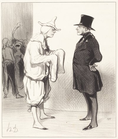 Outfielderova mrkev od Honoré Daumier