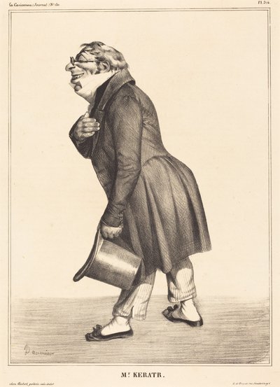 Hrabě de Kératry od Honoré Daumier