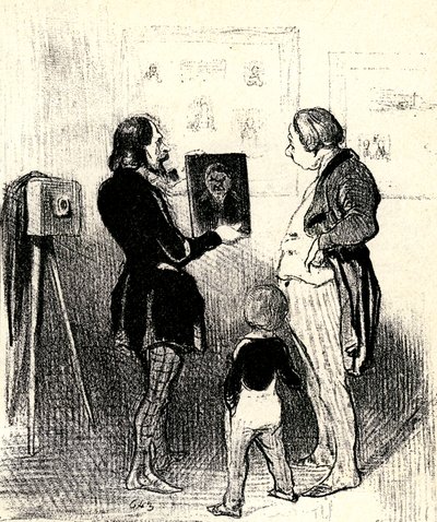 Daguerrotypie od Honore Daumier