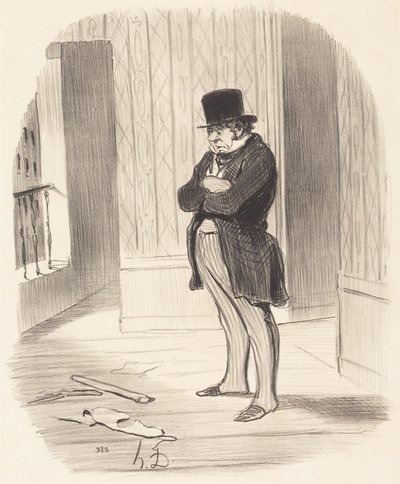 Přestěhován!... od Honoré Daumier