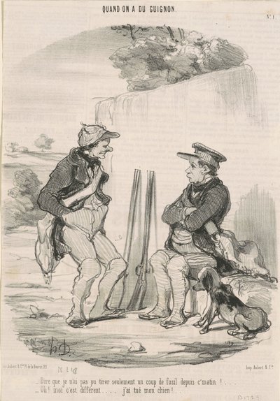 Říct, že jsem nemohl střílet... od Honoré Daumier