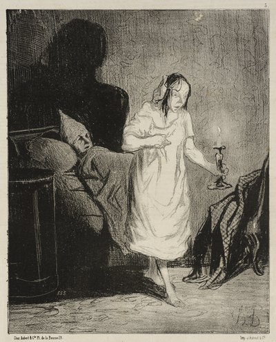 Poslyš, Bichette ... na co to myslíš ... od Honoré Daumier