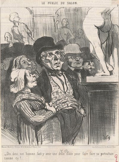 Řekni, náš člověk, musí... od Honoré Daumier
