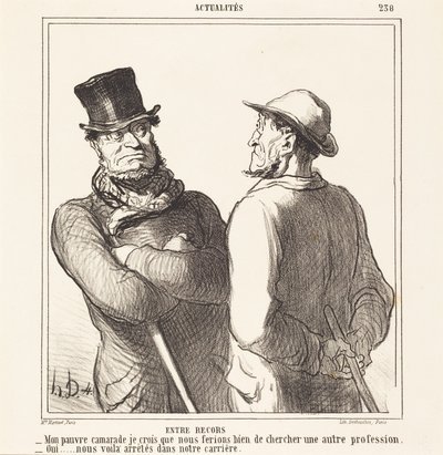 Mezi vzpomínkami od Honoré Daumier