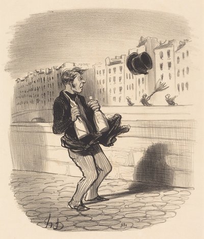 Jen pojďte dál, pane... klidně se uvolněte... od Honoré Daumier
