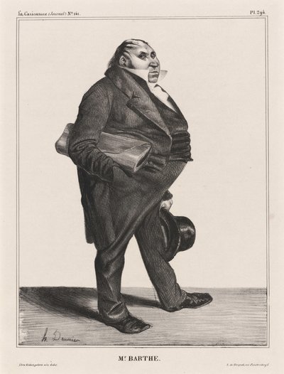 Félix Barthe od Honoré Daumier