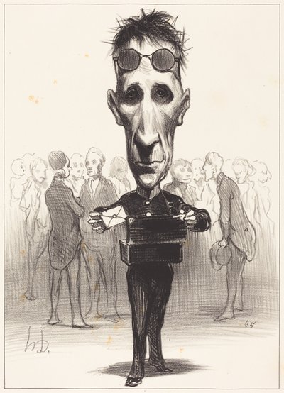 Félix Saint-Priest od Honoré Daumier
