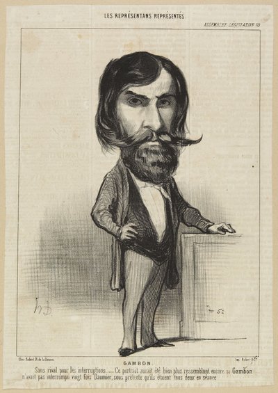Gambon od Honoré Daumier