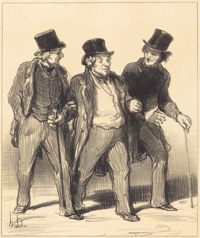 Zdá se mi, že vidím... psa... bez náhubku!... od Honoré Daumier