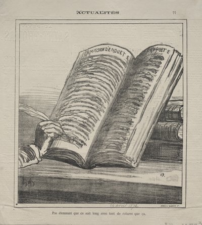 Aktuality (č. 77): Nedivte se, že je to dlouhé a s mnoha opravami od Honoré Daumier