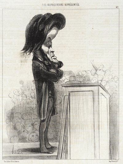 Jules Favre od Honoré Daumier