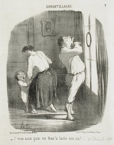 Chci taky, aby mi udělali... od Honoré Daumier