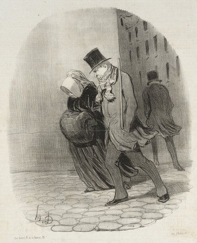 Dobří měšťané (série tisků) od Honoré Daumier