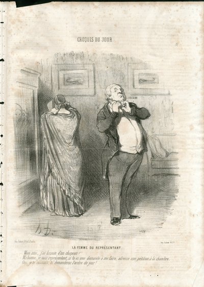 Charivari od Honoré Daumier