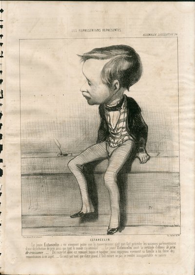 Charivari od Honoré Daumier