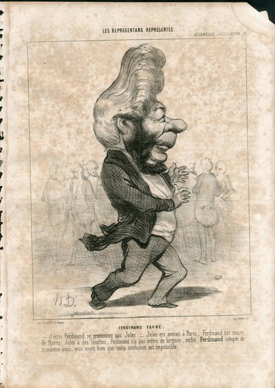 Charivari od Honoré Daumier