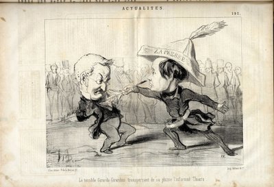 Charivari od Honoré Daumier