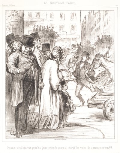 Nová Paříž od Honoré Daumier