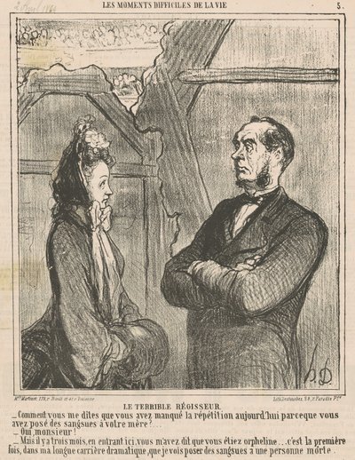 Hrozný manažer od Honoré Daumier
