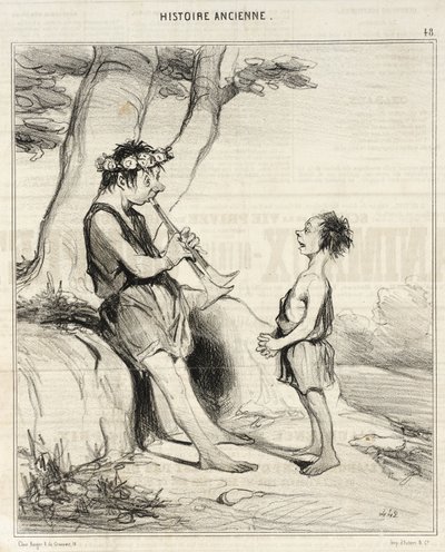Vergiliovi pastýři od Honoré Daumier