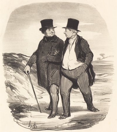 Časy jsou těžké... od Honoré Daumier