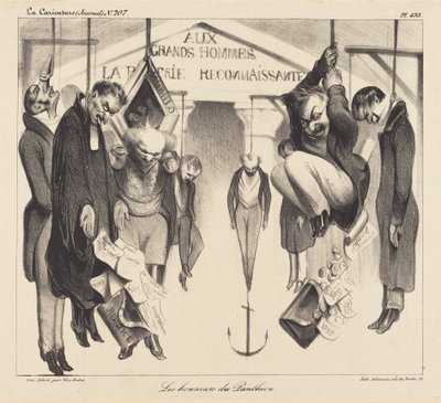 Pocty Pantheonu od Honoré Daumier