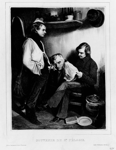 Vzpomínky na Sainte-Pelagie od Honoré Daumier