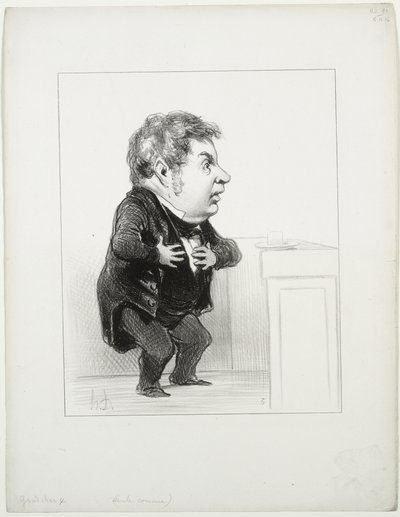 Michel Goudchaux od Honoré Daumier