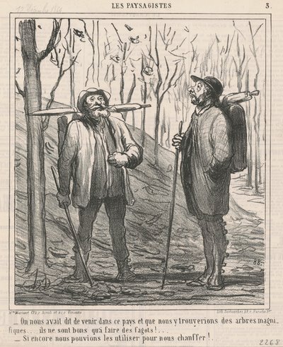Bylo nám řečeno, abychom přijeli do této země... od Honoré Daumier
