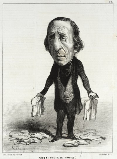 Passy (ministr financí) od Honoré Daumier
