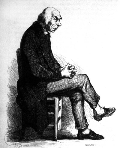 Pere Goriot od Honoré Daumier