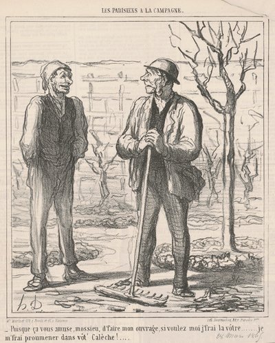 Asi tě to baví... od Honoré Daumier
