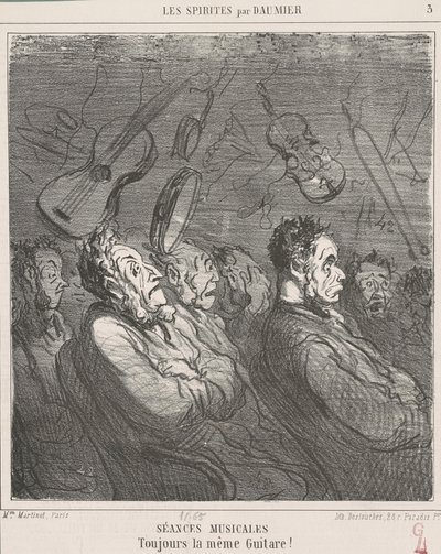 Hudební sezení od Honoré Daumier