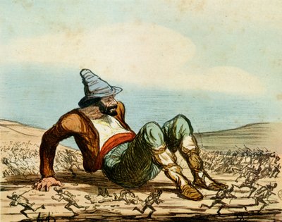 "Probuzení Itálie" od Honoré Daumier