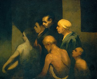 Žebráci od Honoré Daumier