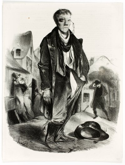Opilec od Honoré Daumier