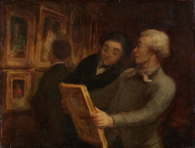 Milovníci malování od Honoré Daumier