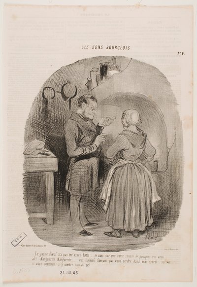 Vaječný žloutek není dostatečně ušlehaný. od Honoré Daumier