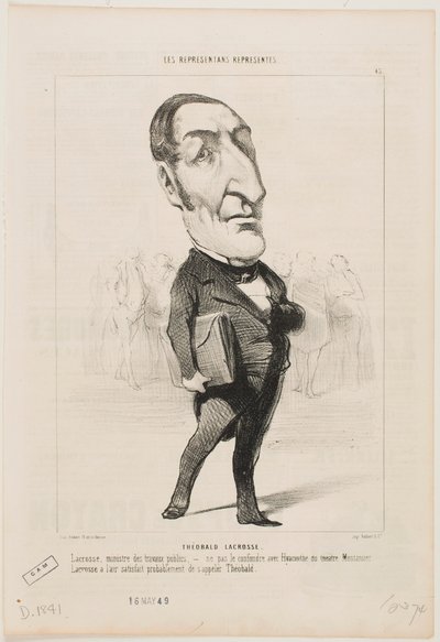 Theobald Lacrosse od Honoré Daumier